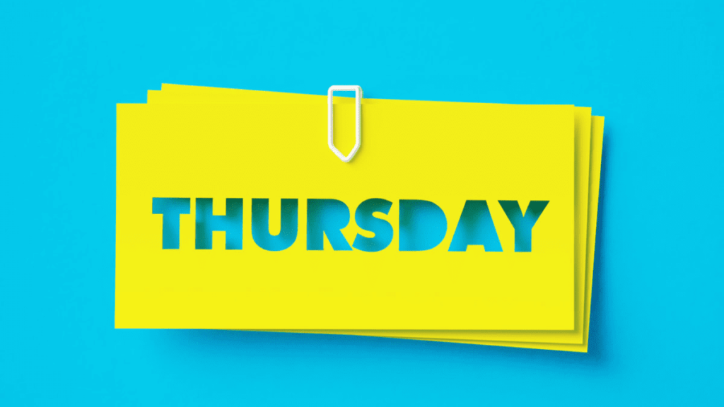 Thursday quotes for work